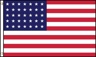 35 Stars Flag (4 juillet 1863 – 3 juillet 1865) - EN STOCK