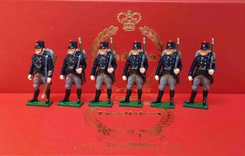 832 - Toy Soldier Set The Belgian Army at Second Battle of Ypres Painted - EN STOCK