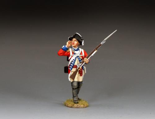 BR095 - Shouting Redcoat Officer
