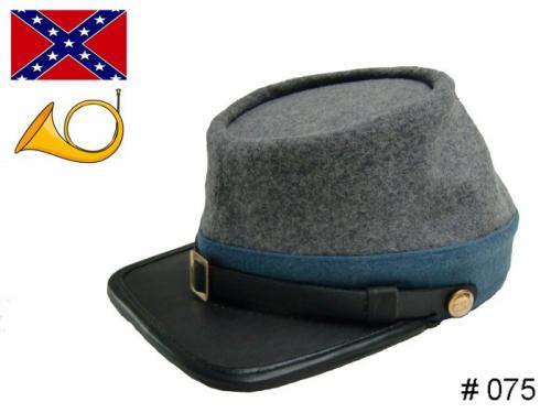 BT075 - Confederate Enlisted Kepi - Infantry - EN STOCK (tailles M et L) 