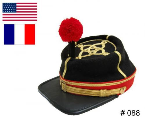 BT088 - Civil War Officers Kepi or French National Guard - EN STOCK (tailles M, L & XL)