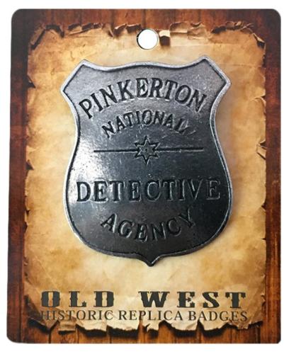 Badge -  BGE027 - Pinkerton National - Made in USA - non disponible