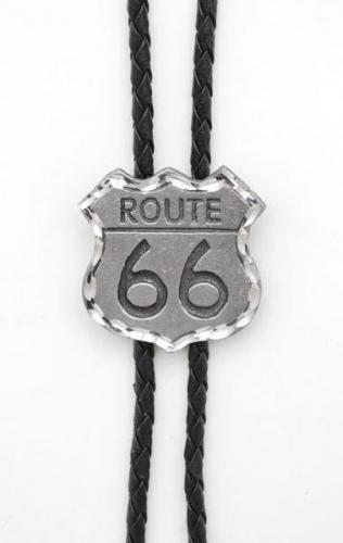 Bolo Tie - BT-66 - Route 66 Bolo Tie Made in USA - momentanément hors stock