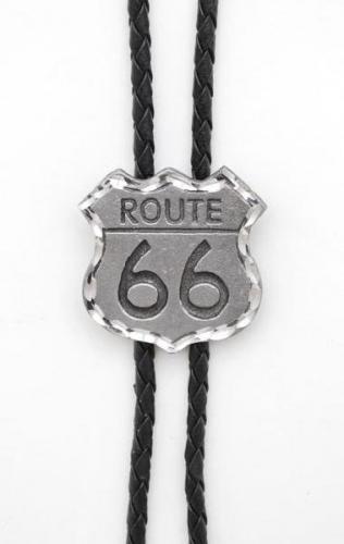 Bolo Tie - BT-66 - Route 66 Bolo Tie Made in USA - momentanément hors stock