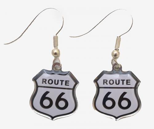 Boucles d'oreilles - E-2295 - Route 66 Earrings -  EN STOCK