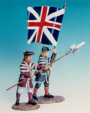 CC27 - Militiamen with flag and N.C.O.