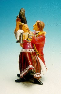 CC33 - Redcoat carousing with wench on his lap