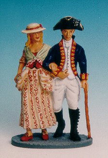 CC03 - Bluecoat with woman, walking