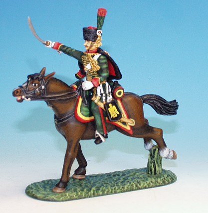 CDC9 - French Light Cavalry - Chasseurs à cheval - Active service, charging - NCO