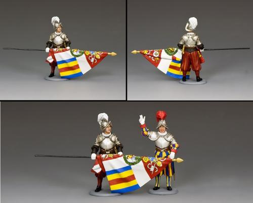 CE025 - Swiss Guard Standard Bearer