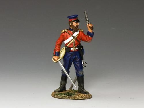 CR001 - British Officer with Pistol  Sword 