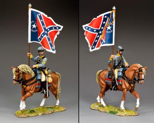 CW104 - 29th Texas Cavalry Flagbearer 