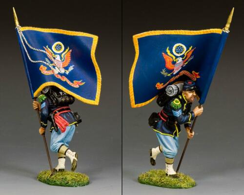 CW121 - Union Sergeant with Regimental Flag