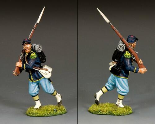 CW126 - Union Infantryman Advancing Hand on Rifle