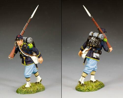 CW127 - Union Infantryman Advancing with Rifle on Shoulder 