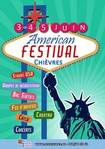 Affiche Chièvres American Days juin 2016