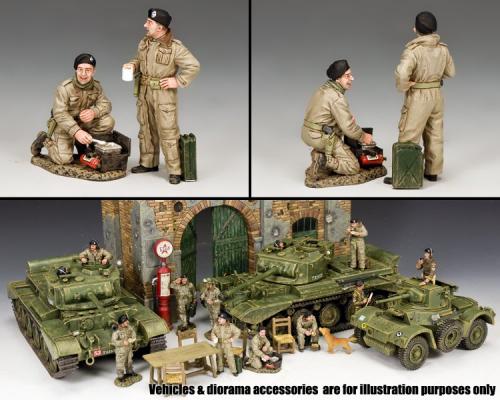 DD302 - British Dismounted AFV (Armoured Fighting Vehicule) Crew Set 2