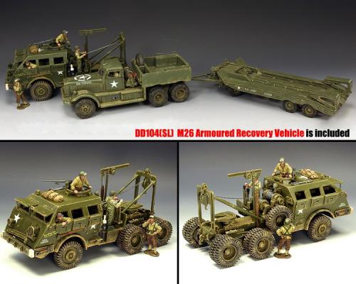 DD318-S01 - DD318 Diamond T with DD104(SL) M26 Recovery Vehicule 