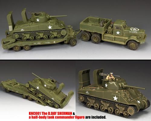 DD318-S03 - DD318 Diamond T and KnC01 The Normandy Sherman 