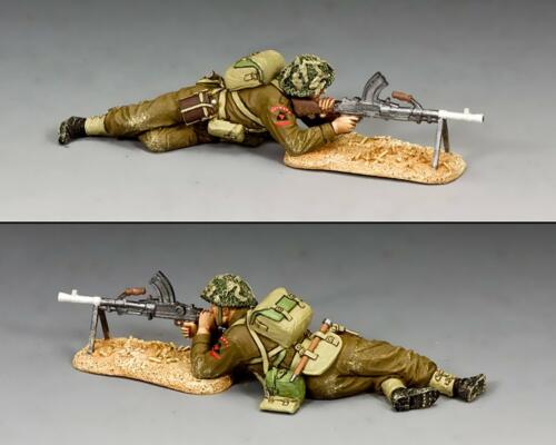 DD342(B) - British Lying Prone Bren Gunner with Sand base