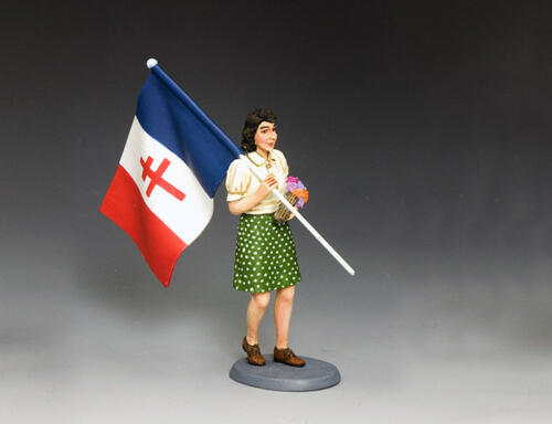 DD376 - Libération Female Flagbearer