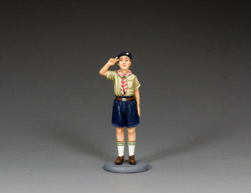 DD380 - Libération A Saluting French Scout 