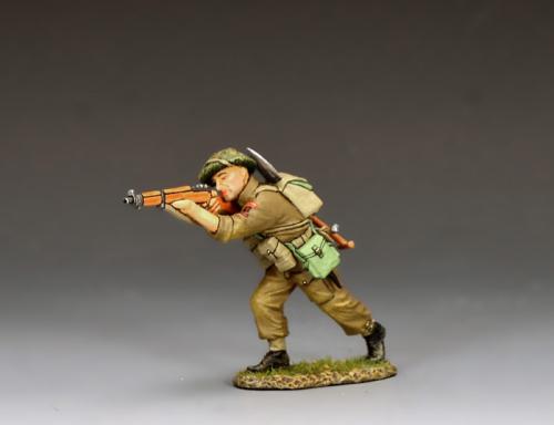 DD414 - Gold Beach Running Firing Riflemen