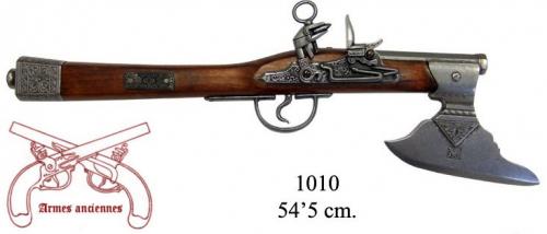 DENIX - Armes anciennes - 1010 - Axe-pistol, Germany 17th. C. - disponible sur commande