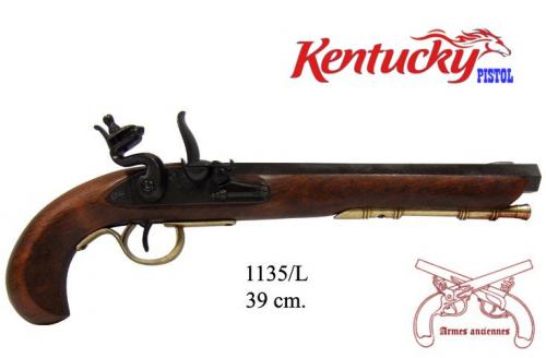 DENIX - Armes anciennes - 1135L - Kentucky pistol, USA 19th. C. - EN STOCK