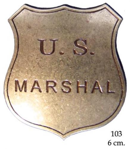 DENIX - Badge - 103 - US Marshal - EN STOCK