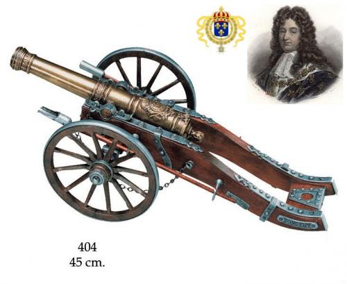 DENIX - Canon - 404 - French cannon Louis XIV, 18th. Century - disponible sur commande