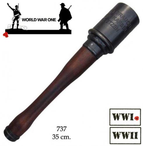 DENIX - Grenade - 737 - M-24 grenade Stielhandgranate, Germany (used in World War I and II) - disponible sur commande