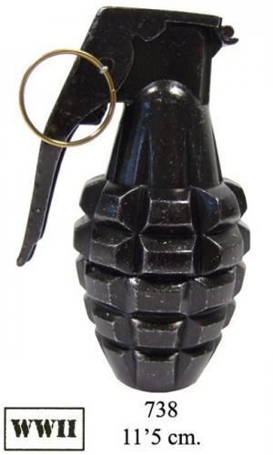 DENIX - Grenade - 738 - MK 2 or pineapple hand grenade, USA (World War II) - disponible sur commande