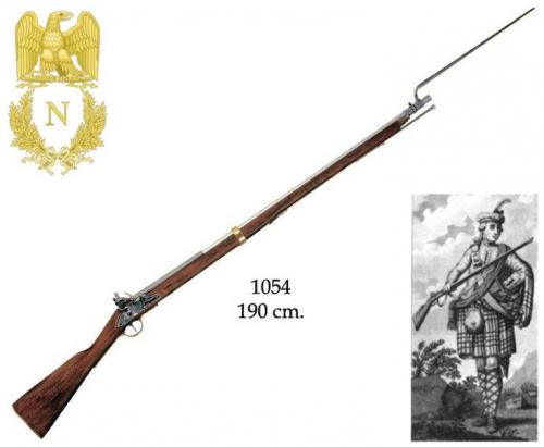 DENIX - Napoleonic Period - 1054 - British Brand Bress Musket (Land Pattern Musket) used during the Napoleonic Wars (1799- 1815) - EN STOCK