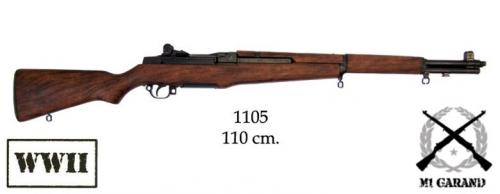 DENIX - WWII - 1105 - M1 Garand rifle .30 calibre, USA 1932 - disponible sur commande
