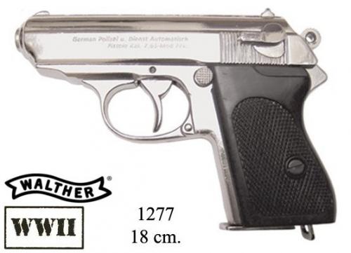 DENIX - WWII - 1277NQ - German Waffen-SSPPK Semiautomatic by Walther, favourite of most german officers in Wolrd War II - EN STOCK