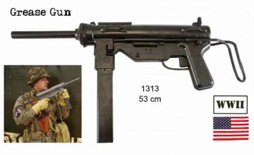 DENIX - WWII - 1313 - M3 submachine gun Cal. .45 Grease Gun USA 1942 - disponible sur commande