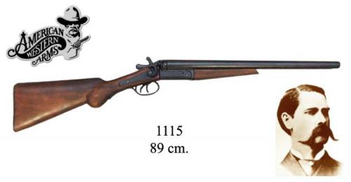 DENIX - carabine - 1115 - Wyatt Earp double barrel shorgun, USA 1881 - EN STOCK