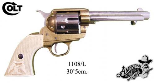 DENIX - revolver - 1108L - Calibre 45 peacemaker revolver 5,1 2 - S. Colt, USA 1873 - EN STOCK