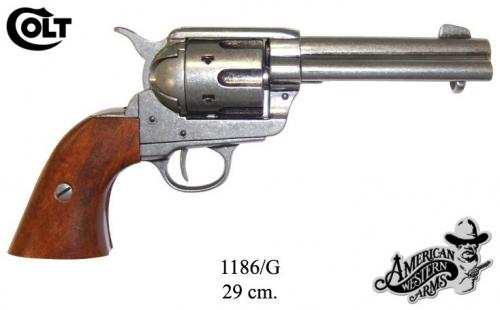 DENIX - revolver - 1186G - Calibre 45 peacemaker revolver 4,75  - S.Colt, USA 1873 - EN STOCK