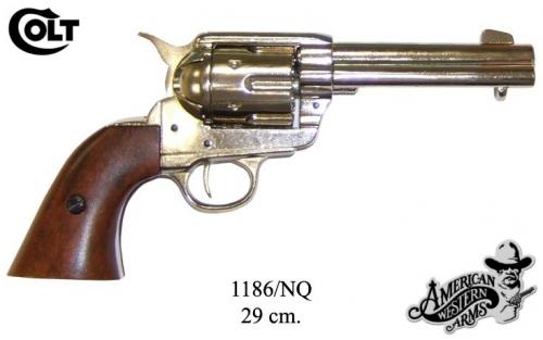 DENIX - revolver - 1186NQ - Calibre 45 peacemaker revolver 4,75 - S.Colt, USA 1873 - EN STOCK