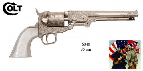 DENIX - revolver - 6040 - American Civil War Navy Colt - Samuel Colt, USA 1851 - EN STOCK