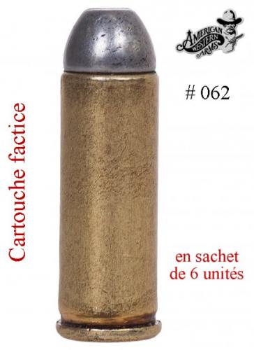 DENIX - revolver - BA62 - Balles pour mettre à la ceinture (Sachet de 6 unités) - EN STOCK