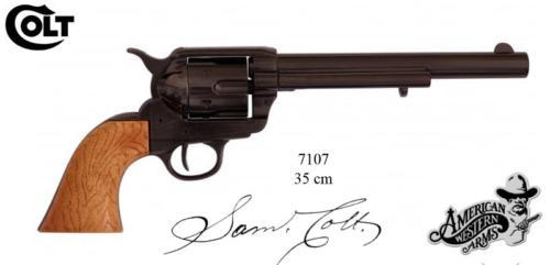 DENIX - revolver - 7107 - Calibre 45 peacemaker revolver 7,1-2, S. Colt, USA 1873 - disponible sur commande