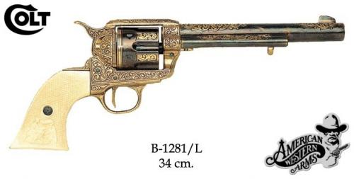 DENIX - revolver - B1281L - Calibre 45 peacemaker revolver 4,75 - S. Colt, USA 1873 - EN STOCK