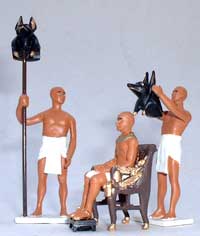 Egypte Anubis set - pas de stock