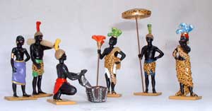 Egypte Nubians Set - EN STOCK