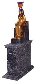 Egypte Big-Statue N°1 - EN STOCK (peint)