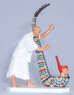 Egypte Harpist - EN STOCK
