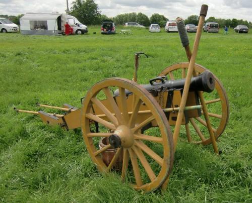 Erquelinnes 2015 - Civil War Cannon 